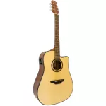 Barkuda D-300EQ 41 inch electric guitar /Mahogany wood Nickel silver knob + with free gift