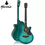 Mantic GT-1AC, 40-inch guitar, Dreadnought Cutaway, Angel Mandrus/Cherry Wood + Free Bag & Jun