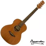 Baracuda GS1EQ, 36 -inch acoustic guitar, GS Mini shape, Mahogany wood, All Mahogany ** with a built -in cable for