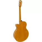 Mantic GT-1ACE Electric Guitar 40 inches OM shape, Angle Mandrus/Cherry Wood ** There is a built-in strap ** +