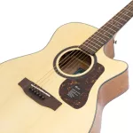 Mantic Om-1, 40 inches of electric guitar, concave neck, om, spruce/okmes coated with a built-in tuner + free bag & cable