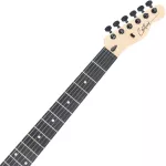 Century DTL DARK DARK SERIES Electric guitar 22 Freck Hardware Black + Free Rocking & Carry & Cleaning Set