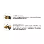 D'Addario® PW-AMSG-10, a 3-meter GREA GEO-TIP ™ lock head