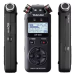 Tascam® DR-05X ไมค์พกพา ไมค์ภาคสนาม เครื่องบันทึกเสียง ออดิโออินเทอร์เฟส 2 แชนเนล มีเอฟเฟคและลำโพงในตัว คุณภาพเสียงระดับ