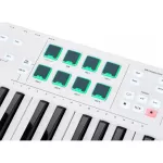 Arturia® Keylab Essential 61 Midi Controller คียบอร์ดใบ้ 61 คีย์ คีย์ปรับดัง-เบาได้ ใช้ได้ทั้ง Mac/Windows ต่อ Pedal ได้