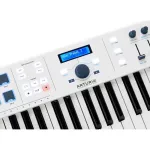 Arturia® Keylab Essential 61 Midi Controller คียบอร์ดใบ้ 61 คีย์ คีย์ปรับดัง-เบาได้ ใช้ได้ทั้ง Mac/Windows ต่อ Pedal ได้