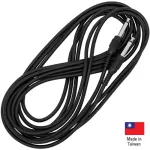 Marina C -11-1-15FT Instrument Cable, a 4.5 meter / 15-foot-length jack cable, 4.8 mm thick ** Made in Taiwan **