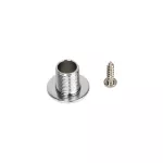 GotoH® SG381 Locking Tuner MG-T 07-L3R3-in, guitar knob, electric guitar, silver lock, round head, Zinc Cosmo Black-Lef