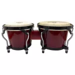 Rockarhythm Bongo 6 "+7" red Drum model JDB105D + free