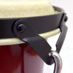 Rockarhythm Bongo 6 "+7" red Drum model JDB105D + free