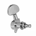 Rasvone MHA-LR3300 Machine Heads ลูกบิดกีตาร์โปร่ง ลูกบิดกีตาร์ 2 ทาง 3L+3R ผลิตจากวัสดุโลหะ อย่างดี ใช้ได้ทั้งกีตาร์โ