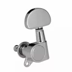 Rasvone MHA-LR3300 Machine Heads ลูกบิดกีตาร์โปร่ง ลูกบิดกีตาร์ 2 ทาง 3L+3R ผลิตจากวัสดุโลหะ อย่างดี ใช้ได้ทั้งกีตาร์โ