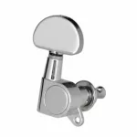 Rasvone MHA-LR3300 Machine Heads ลูกบิดกีตาร์โปร่ง ลูกบิดกีตาร์ 2 ทาง 3L+3R ผลิตจากวัสดุโลหะ อย่างดี ใช้ได้ทั้งกีตาร์โ