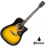 Mantic GT-10DC 41-inch guitar, Dreadnouguay shape Angle Mansprus/