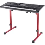 K&M® 18810 Keyboard Stand »Omega« Keyboard stand, 60 - 102 cm high, can support up to 80 kg.