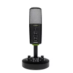 Mackie® Em Chromium USB condenser Mic, USB condenser microphone, select 4 types of sounds, headphones, + free USB &