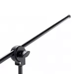 K&M® 25400 Microphone Stand, a microphone stand, a 3 -legged base microphone, can adjust 89 - 160 cm high, foldable, Model 25