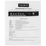 Facron Extreme Bass 40 Amp 40 watts EQ 4 band connecting Bluetooth can connect to headphones and AUX in + free power cable & manual.