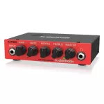 TC Electronic® BAM200 Bass Head Amplifier 200 watts Class D with Mosfet per D.I./ Ear headphones with switch.