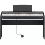 Yamaha® P-125 Piano Piano Piano Digital 88 Key + Free Piano Piano & Foot Switch 1 Key Black 88 Keys Digital Elect