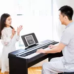 The One Piano Pro Essential T981BK Piano, Sky 88 Key, Hammer Action, 691 sounds per app/MIDI Out