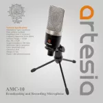 Artesia Condone Mike For the AMC-10 + studio work, free legs, folding tables, can be stored & handle Mike & Mike XLR + sponge.