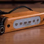 FLANGER FP-02 Acoustic Soundhole Pickup Pickle Guitar Sound type No need to penetrate the guitar Beautiful wooden body