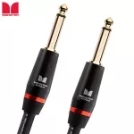 MONSTER® BASS2-21 Group Jack 21 -foot guitar jack cable 6.4 meters, straight head/straight head, gold plated Bass 21FT Straight Instrument Cable