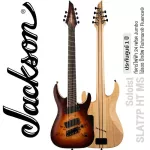 Jackson® Series Soloist Slat7p HT MS 7 electric guitar 24 Freck Jumbo, Ash Pickup Fishman® Fluence® coated + free case ** Center insurance
