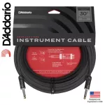 D'Addario® PW-AMSG-30 สายแจ็คกีตาร์ 9 เมตร หัวล็อคพิเศษ Geo-Tip™ ระดับมืออาชีพ แบบหัวตรง/หัวตรง American Stage Instrument Cable ** Designed and Eng