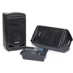 SAMSON® Expedition XP800 PA 800 watts, 8 -channel stereo speakers, with a built -in effect, can connect to wireless mike. Can add more switch + free