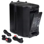 SAMSON® Expedition XP800 PA 800 watts, 8 -channel stereo speakers, with a built -in effect, can connect to wireless mike. Can add more switch + free