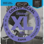 D'Addario® Exp15, electric guitar line No. 10, 100% authentic nickel material, Medium / Blues / Jazz, 10-46 ** Made in USA **