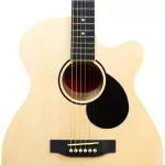 Setsuko SP-B40C กีตาร์โปร่ง 40 นิ้ว Sprout Series by kazuki ทรง GA คอเว้า ไม้ Basswood ลูกบิดแบบวินเทจ Ivory ปิ๊กการ์ดแบบ Teardrops + แถมฟรีกระเป๋ากีต