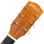 Setsuko SP-B40C กีตาร์โปร่ง 40 นิ้ว Sprout Series by kazuki ทรง GA คอเว้า ไม้ Basswood ลูกบิดแบบวินเทจ Ivory ปิ๊กการ์ดแบบ Teardrops + แถมฟรีกระเป๋ากีต