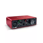 Focusrite® Scarlett Solo 3rd Gen USB Audio Interface ออดิโออินเทอร์เฟส / ซาวน์การ์ดอินเตอร์เฟส แบบ 2 Channel + แถมฟรีโ