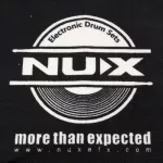 NUX DRUM MAT, drum carpet, electric drums Short velvet size 131 x 131 x 0.5 cm.