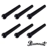 Paramount BP001, 6 guitar pins, Bridge Pin with Dots Acoustic Guitars / Pack of 6