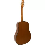 Baracuda D-200, 41 inch acoustic guitar /Mahogany wood Nickel silver knob + with free gift