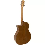 Mantic OM-370C Acoustic Guitar กีตาร์โปร่ง 40 นิ้ว ทรง OM คอเว้า ไม้สปรูซ/โอแวงกอล + แถมฟรีกระเป๋า & คาโป้ & ปิ๊ก