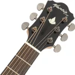 Mantic OM-370C Acoustic Guitar กีตาร์โปร่ง 40 นิ้ว ทรง OM คอเว้า ไม้สปรูซ/โอแวงกอล + แถมฟรีกระเป๋า & คาโป้ & ปิ๊ก