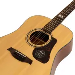 Mantic GT-10D, 41 inch acoustic guitar, Dreadnough shape, Top Sol, Angel Mandrus/Cherry Wood + Free Bag & Capo & Pick