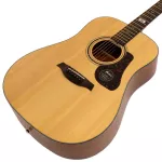 Mantic GT-10D, 41 inch acoustic guitar, Dreadnough shape, Top Sol, Angel Mandrus/Cherry Wood + Free Bag & Capo & Pick