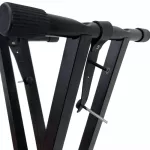 GUITTO, a keyboard stand X-legged pair of good materials, model GKS-01, can be adjusted to 7 levels Double Brace Keyboard Stand.
