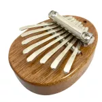 Hluru Kalimba เปียโนนิ้วมือ คาลิมบา แบบมินิ 7 คีย์ ไม้ซาเปล คีย์ C รุ่น KLH-KMM-SA