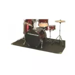 On Stage® DMA6450 Drum rug, Drum, electricity, PVC, non -slip material, size 1.8 x 1.2 mrum carpet / Drum Mat + Free Galaka Eye