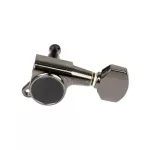 GotoH® SG381 Stardard 07-L6-LECK Guitar Black Guitar Knob, Square Cosmo Black / Left-Sedd TU