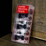 GotoH® SG381 Stardard 07-L6-LECK Guitar Black Guitar Knob, Square Cosmo Black / Left-Sedd TU