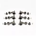 GotoH® SG381 Stardard 07-L3R3-in, guitar knob, airy, black guitar, Square head cover, Zinc Cosmo Black-Tuning Mach