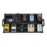 GUITTO Pedal Board effect can be worn up to 12 large pieces, GPB-03B + free, free with a bag & accessories.